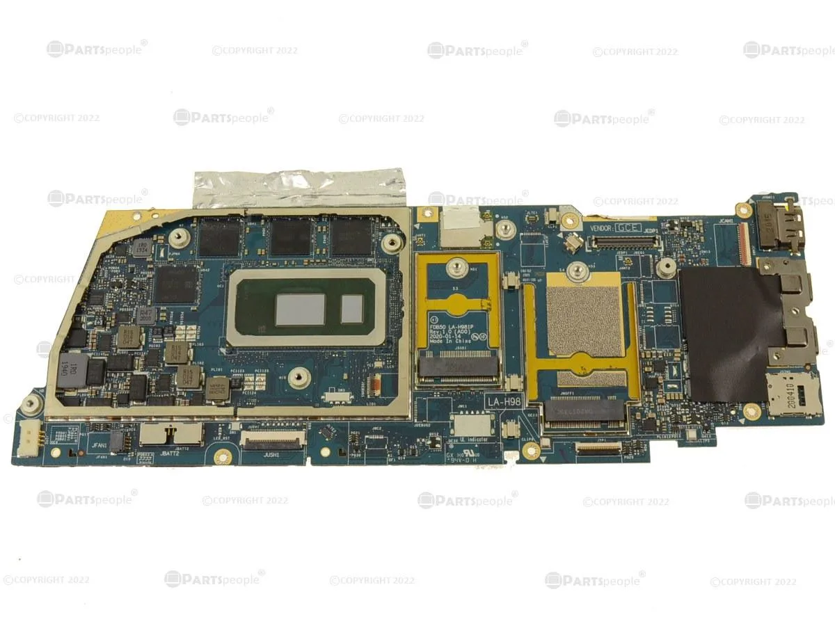 DELL DELL Latitude 9510 Motherboard i5-10310U 1.7GHz 16GB 4RWPV — product photo