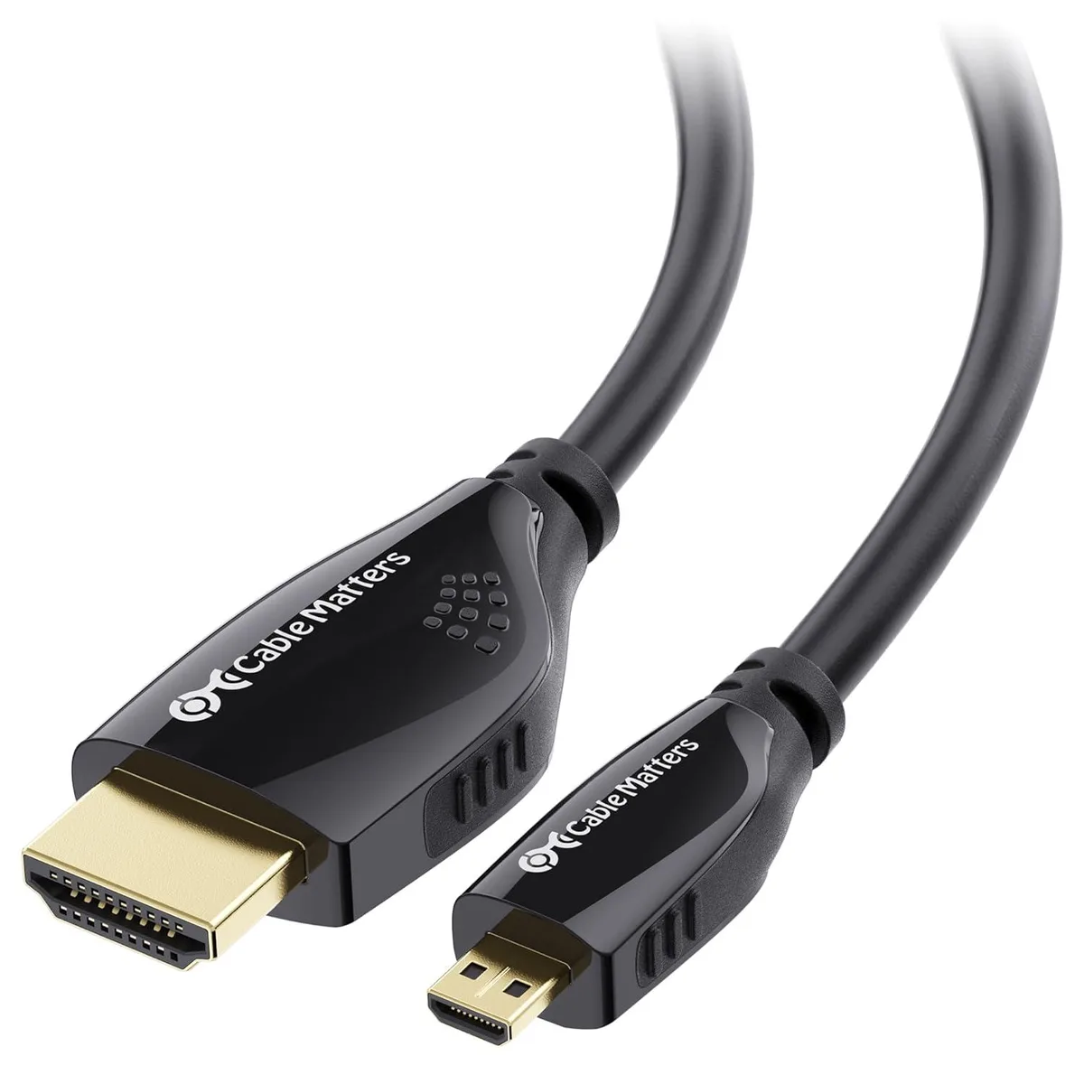 Keyence Keyence Micro HDMI to HDMI Cable 25ft 4K 30Hz ARC — product photo