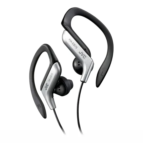 JVC JVC HAEB75S in-ear headphone silver 13.5mm driver 1.2m cord — product photo