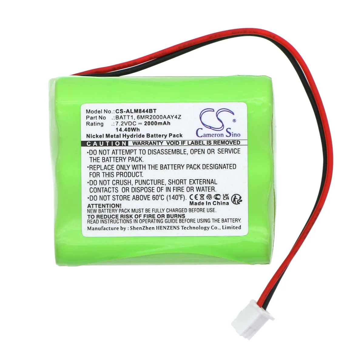 Cameron & Co Cameron & Co standard battery 7.20V 2000mAh 14.40Wh GCKIT311 — product photo