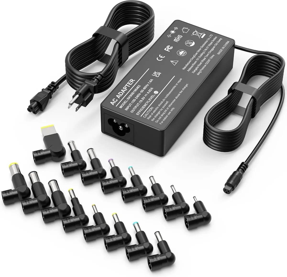 FLEANE FLEANE 90W Universal Laptop Charger 16 Tips — product photo