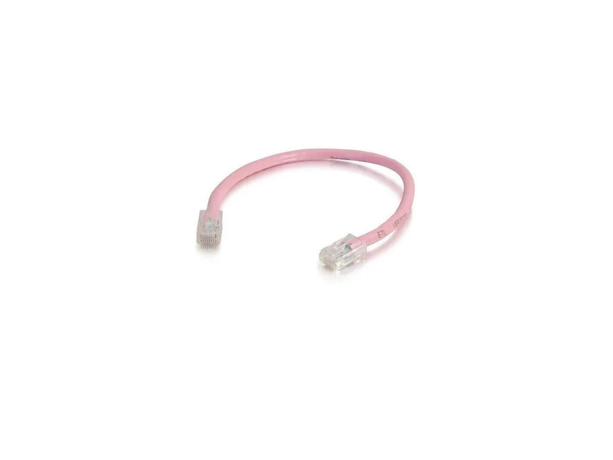 sakose sakose 04085 Cat6 network ethernet cable Pink 1 ft — product photo