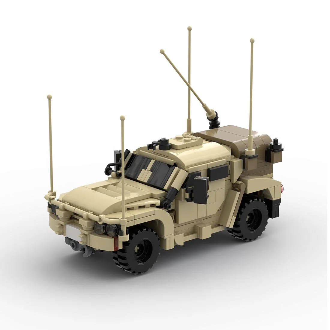 ZITIANYOUBUILD ZITIANYOUBUILD MOC-224329 Australian Light Multipurpose Military Vehicle Blocks Set 469PCS — product photo