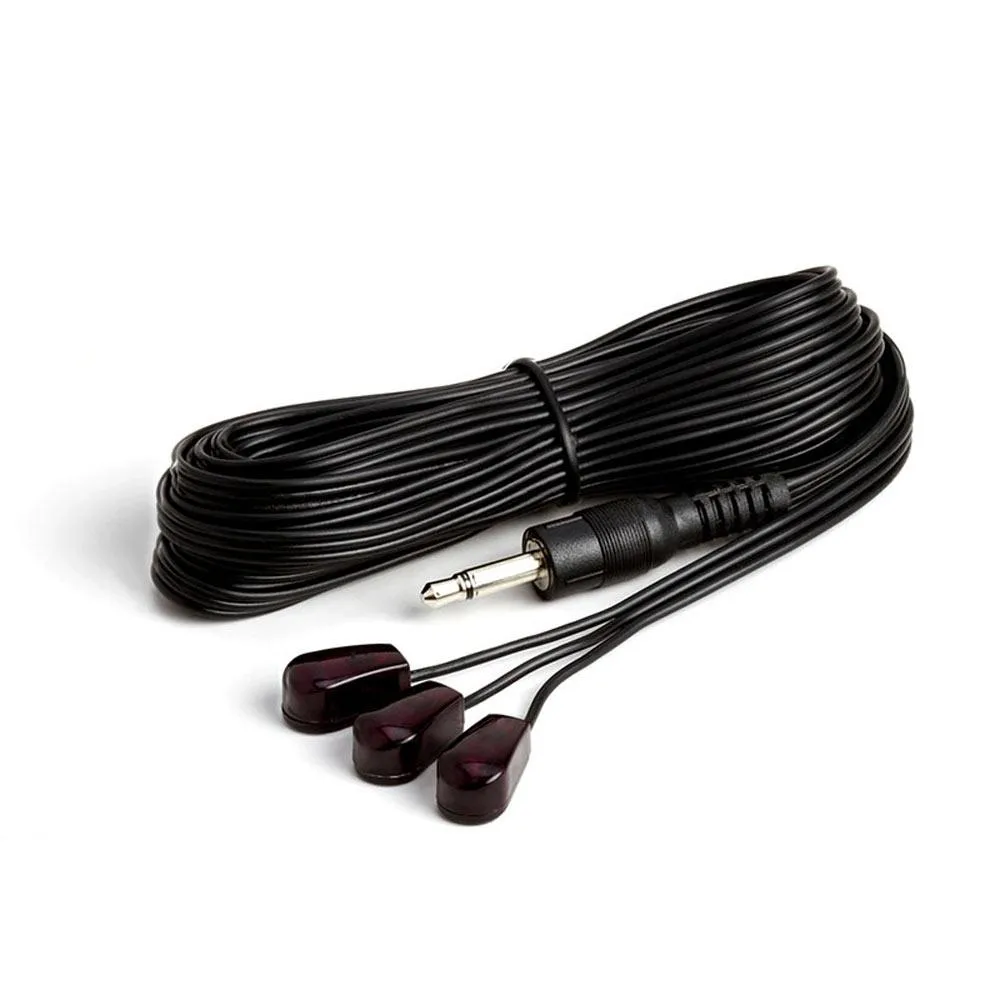 Three small IR emitters on a 10ft cable with 3.5mm plug