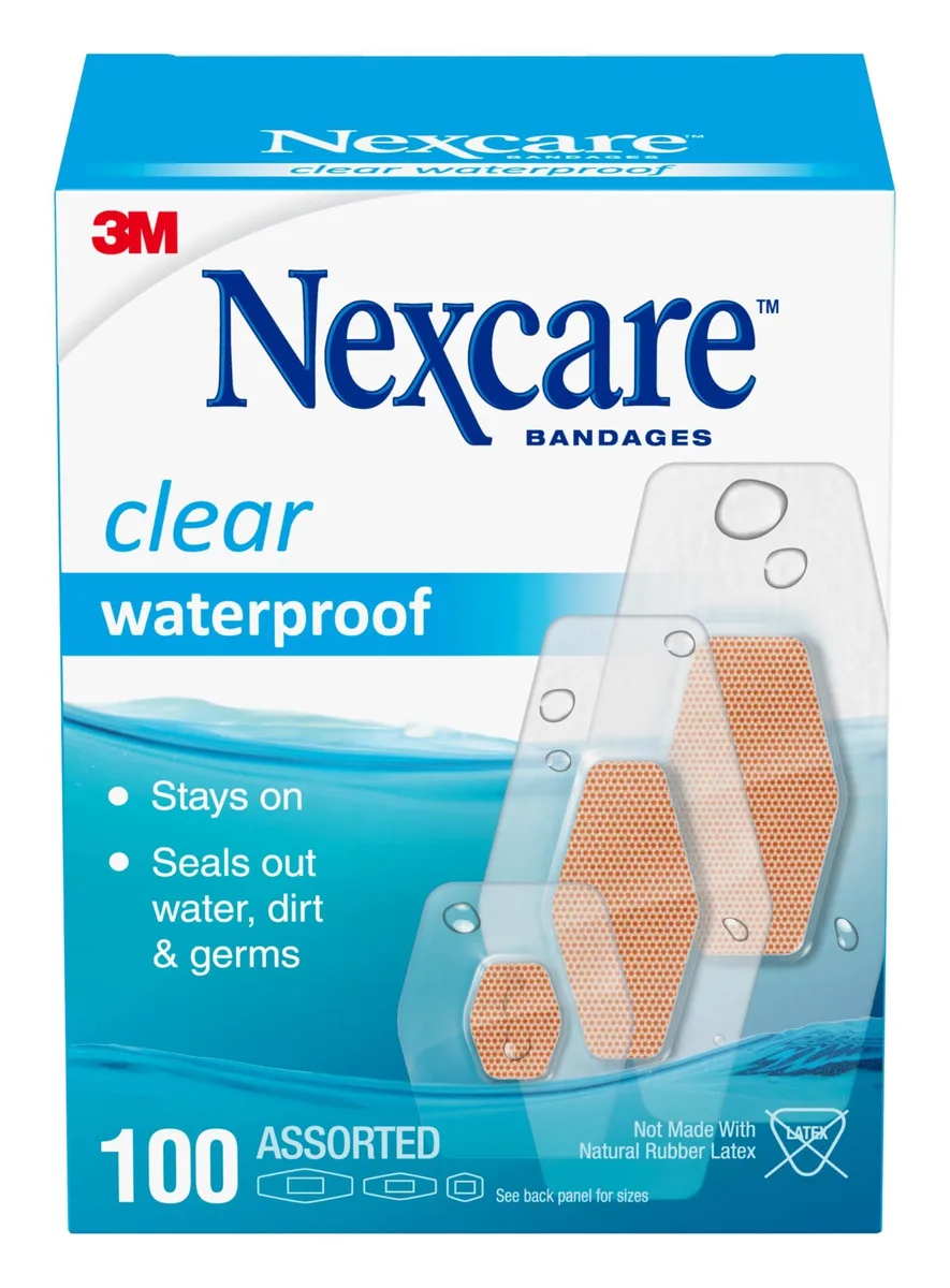  Nexcare 579602 Waterproof Bandages 100 Count — product photo