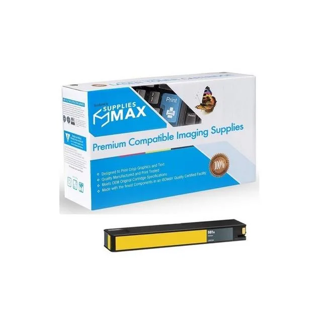 SuppliesMax SuppliesMax HP J3M70A Yellow Inkjet Cartridge 6000 Pages — product photo