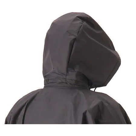  NASCO H1800N Flame Resistant Rain Hood DuPont Kevlar Nomex Blue Universal — product photo