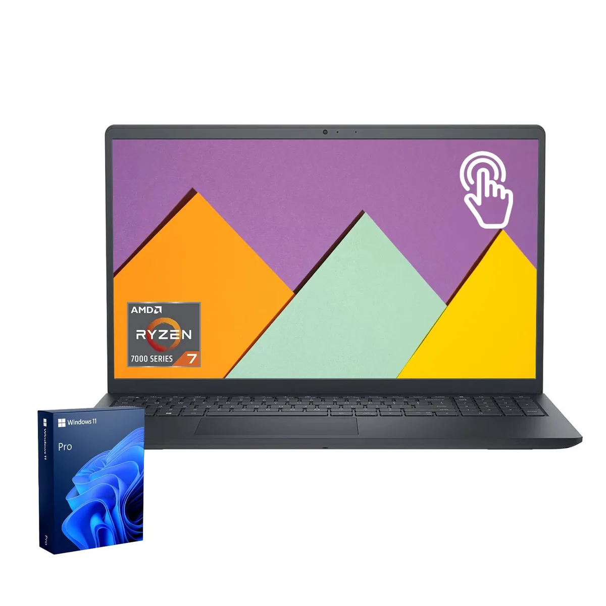DELL DELL Inspiron 3535 laptop AMD Ryzen 7 7730U 16GB 512GB 15.6" Touchscreen — product photo