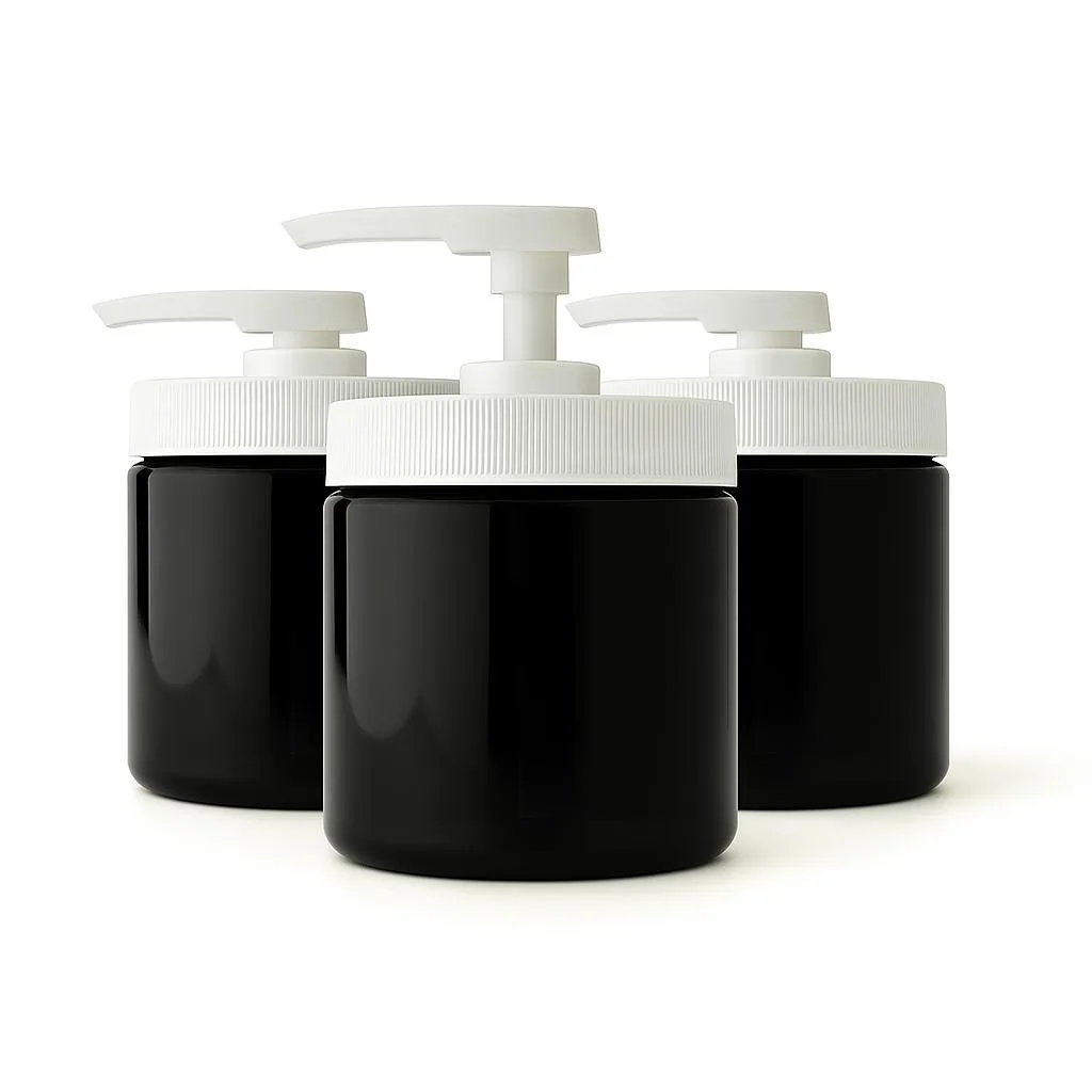 Vandue Corporation Vandue Corporation Pump Jar 16oz 3.5x4.75in 3 Pack — product photo