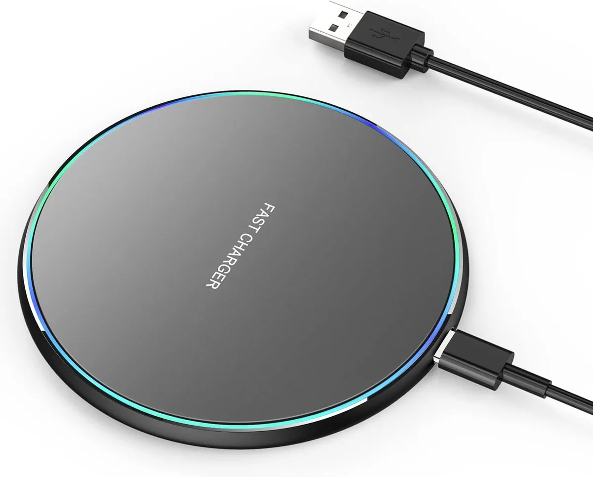 KINGARD KINGARD Wireless Charger 15W 6.5mm Type-C Cable Included — product photo
