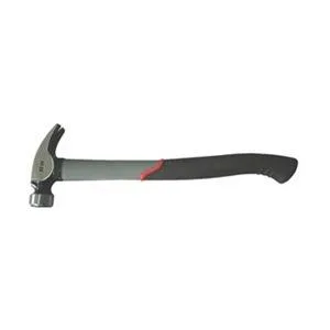 Westward 22 oz framing hammer, fiberglass handle, milled steel head, 15 in overall length