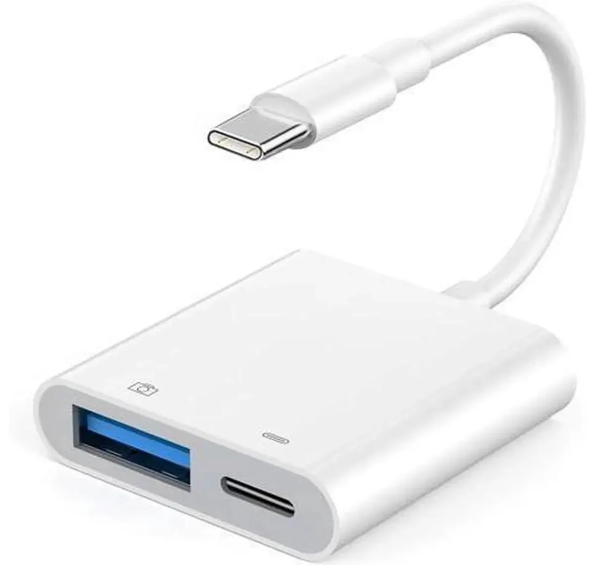 SMUGDESK SMUGDESK USB-C OTG Camera Adapter with Charging Port — product photo