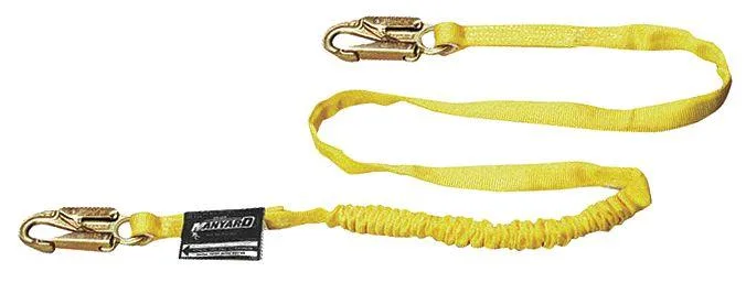 Honeywell Honeywell Miller 216 Shock Absorbing Lanyard 6 ft 310 lb Yellow — product photo
