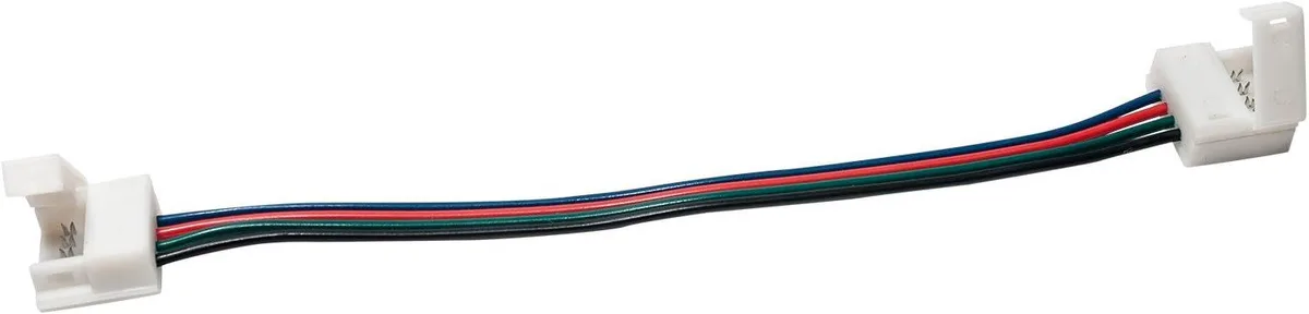 JacobsParts Inc. JacobsParts Inc. LSA-Y6-10PK 10mm 4-wire solderless flexible coupler straight blade plug 10-pack 15cm wire — product photo