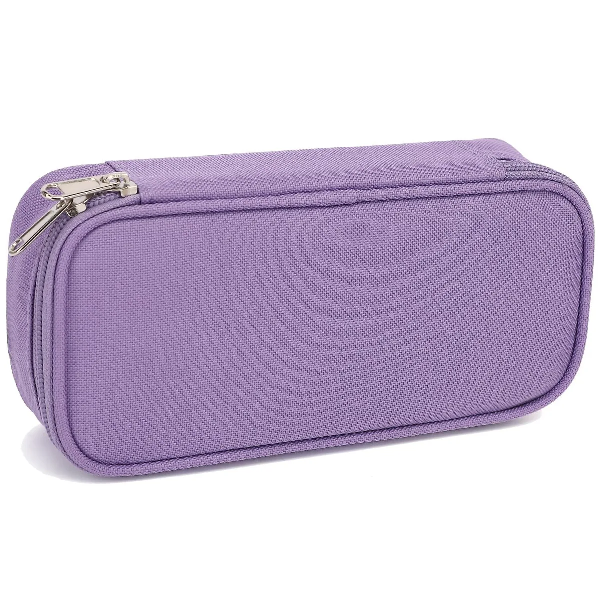  FlowFly PB001-B19 pencil bag, Purple, 9.06 x 4.33 x 2.56 in — product photo