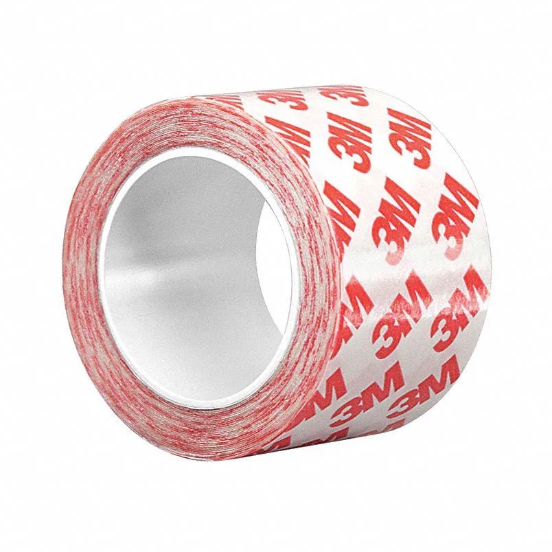 3M 3M GPT-020F Double-Sided Polyester Film Tape 72mm x 55yds Clear — product photo