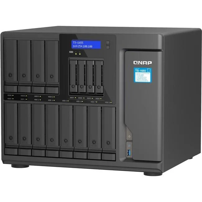 Qnap Qnap TS-1655-8G-US 16-bay rackmount NAS — product photo