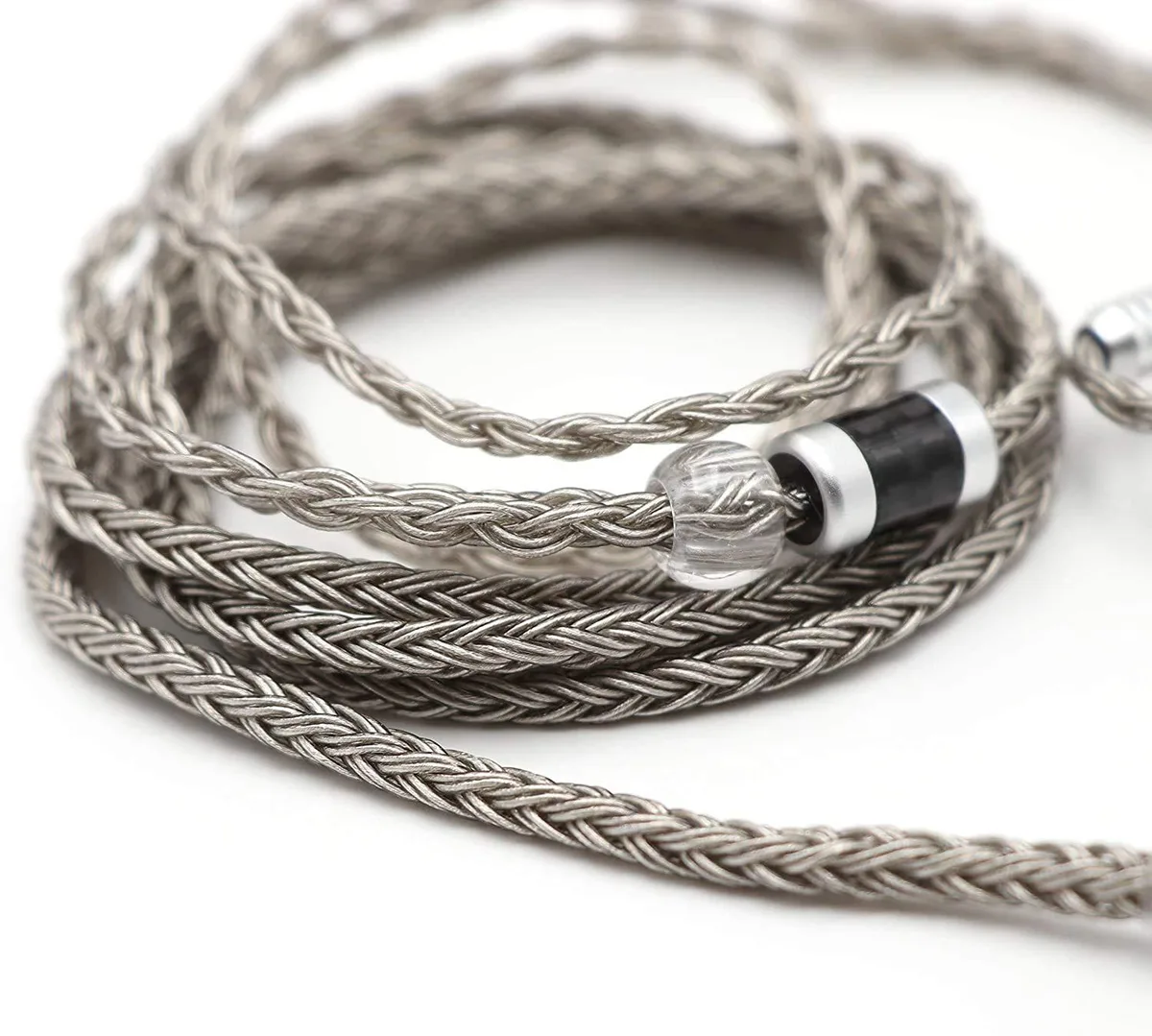 Brainwavz Brainwavz Tripowin Zonie 16 Core Silver Plated IEM Cable 1.25m 3.5mm Grey — product photo