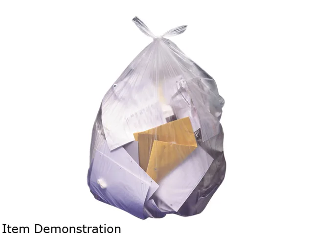 Heritage Bag Company Heritage Bag Company V8646HN R01 56 Gallon 14 micron 43" x 46" Natural 200/Carton cleaning — product photo