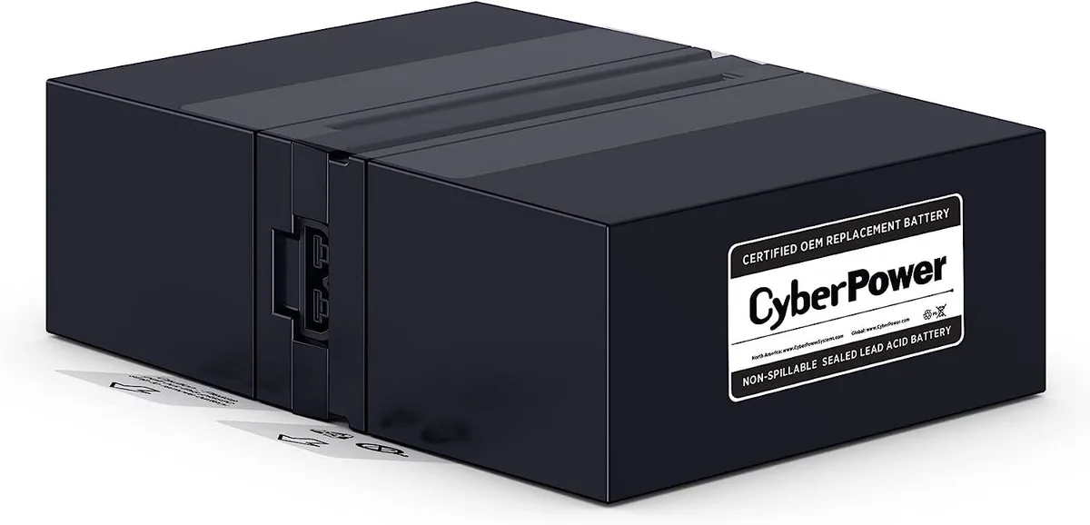 CyberPower CyberPower RB1280X2B UPS Replacement Battery Cartridge 12V/8Ah CP1500PFCLCD — product photo