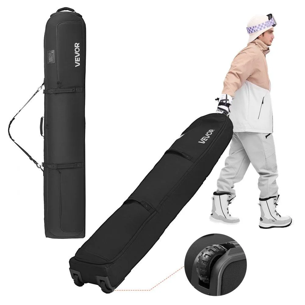 VEVOR VEVOR Ski Roller Bag 68.9 in 175 cm Black — product photo