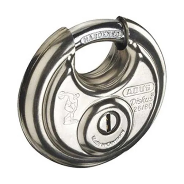 Abus Abus 26/80 KA Padlock Keyed Alike Covered Shackle Stainless Steel — product photo