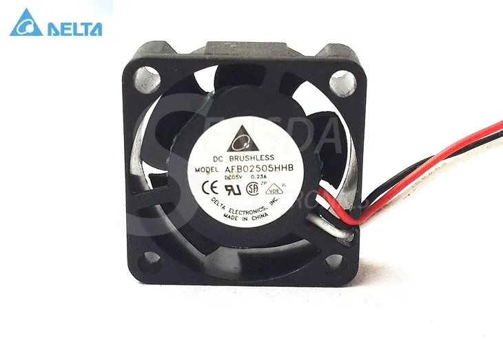 SXDOOL SXDOOL AFB02505HHB 2510 25mm 5V 0.23A 3-line axial fan — product photo