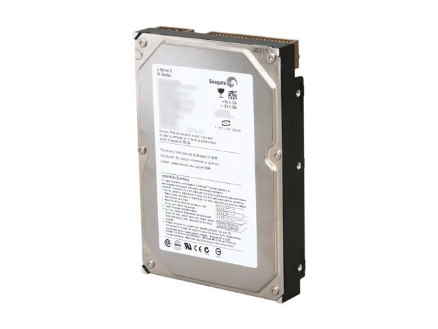 Seagate Seagate ST380012ACE U Series 9 80GB 1MB Cache IDE Ultra ATA100 3.5" internal hard drive — product photo