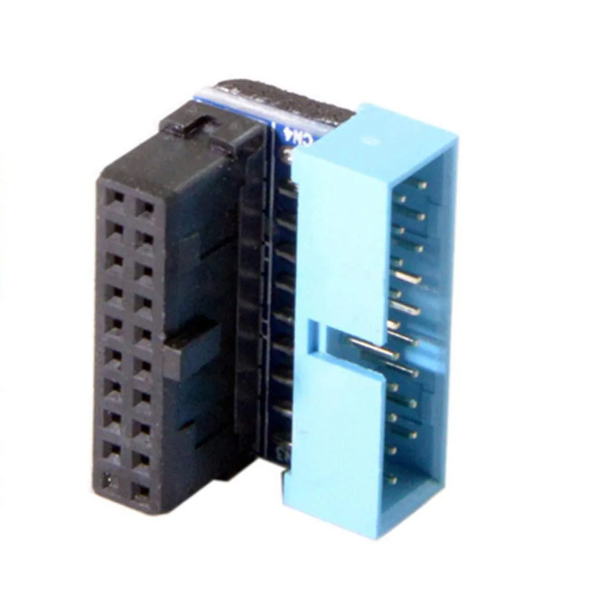 Fervit Fervit USB 3.0 20pin Male to Female Extension Adapter Down Angled 90 Degree — product photo
