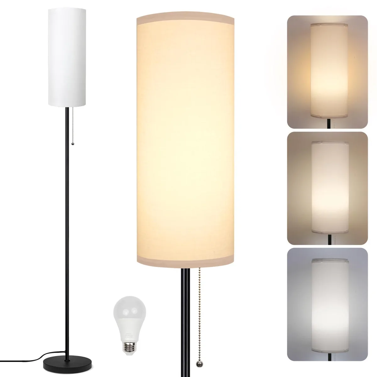  Ldeco KL18XX8.WH floor lamp 62 in 9 W 12 V 3000-6000 K — product photo