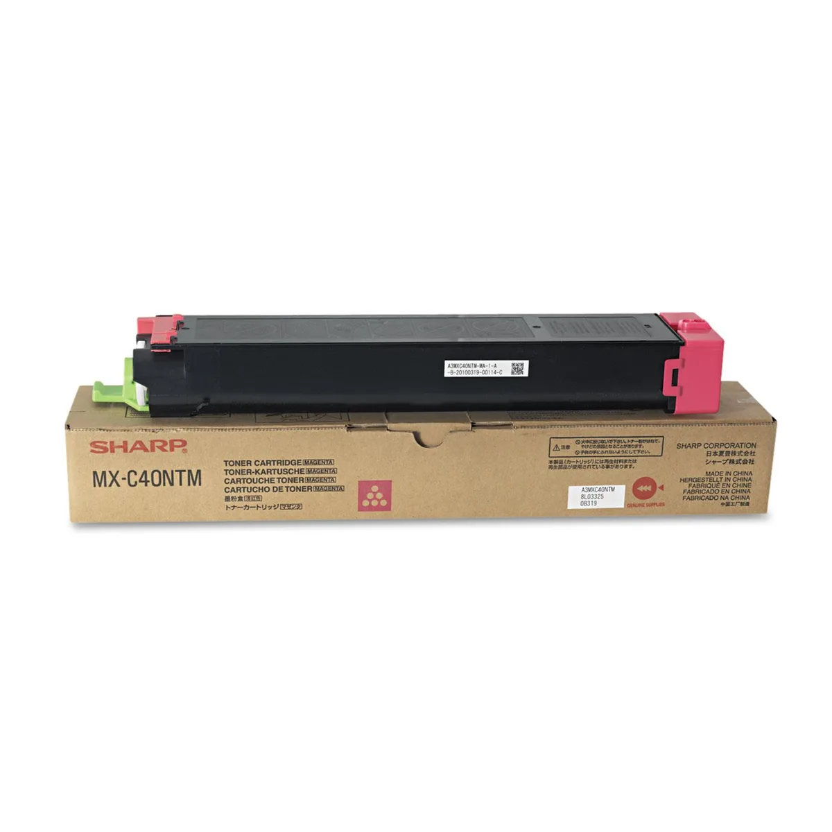 Sharp Sharp SHRMXC40NTM toner cartridge magenta 10000 pages — product photo