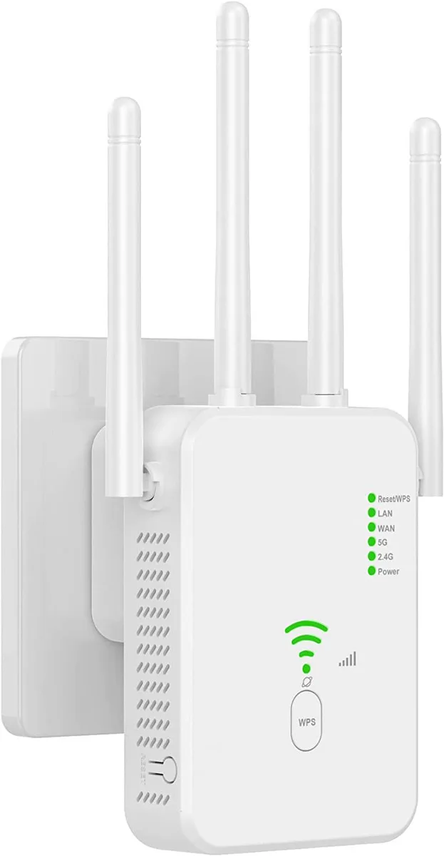 Werleo Werleo Wireless Range Extender 1200Mbps Dual Band White — product photo