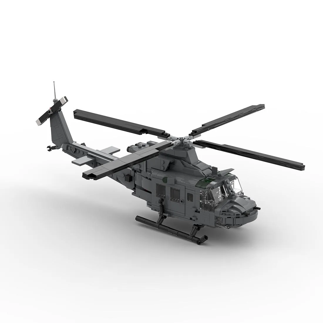 ZITIANYOUBUILD ZITIANYOUBUILD Bell-412 Helicopter Building Blocks 738PCS MOC-236742 — product photo