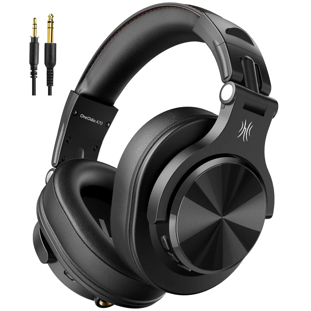  OneOdio A70 Over-Ear Headphones 72h Bluetooth Wired 3.5mm 6.35mm 40mm 32ohm 110dB — product photo