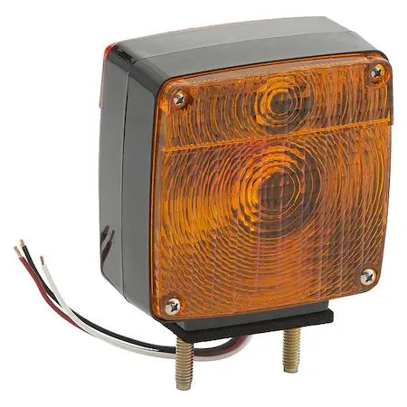 Grote Grote 55420 Stop/Turn/Tail Light Square Red Amber — product photo