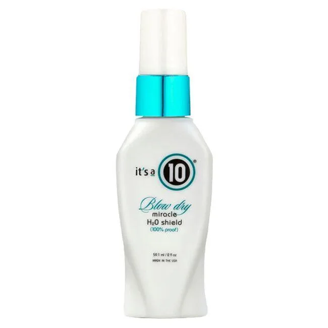 White 2oz spray bottle with pink and blue accents
