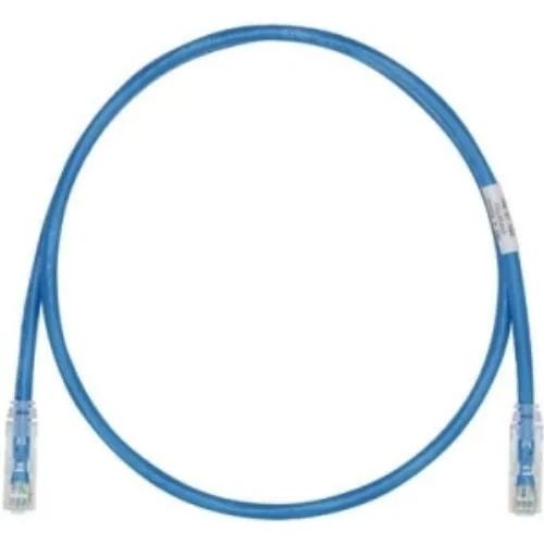 Panduit Panduit UTP28SP3BU network ethernet cable Cat 6 RJ45 3 ft Blue 28 AWG — product photo
