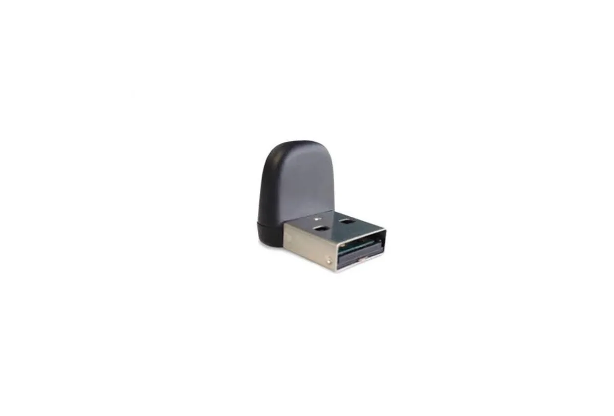 RF IDEAS RF IDEAS RDR-7512AKU pcProx 82 Series RFID Reader 13.56 MHz CSN Vertical USB Nano Black barcode scanner — product photo