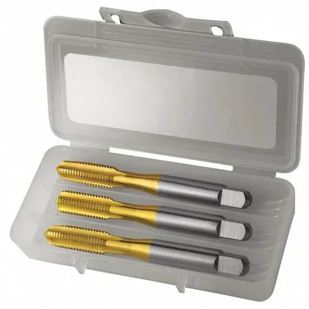 Greenfield Threading Greenfield Threading 174546 3pc HSS Tap Set 9/16-12 UNC — product photo