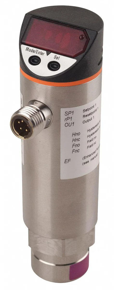 Stainless steel digital pressure switch with 5-pin connector