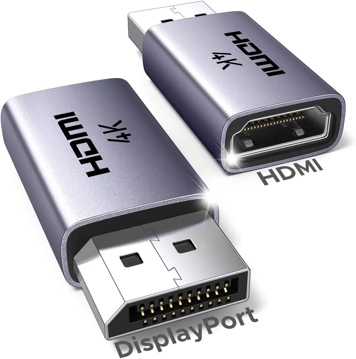 Boxwave Boxwave 4K DisplayPort 1.2 to HDMI 1.4 Adapter 2-Pack — product photo
