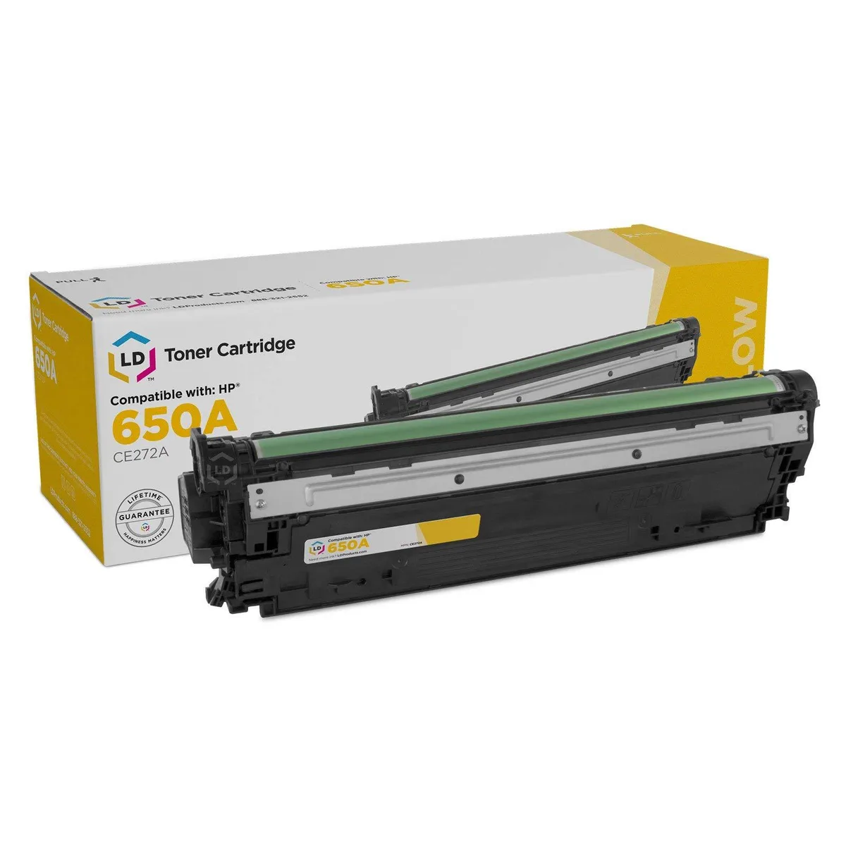 LD Products LD Products Remanufactured Toner Cartridge CE272A Yellow 15000 pages — product photo