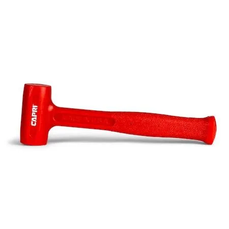 Capri Tools 13 oz dead blow hammer, polyurethane head, textured handle