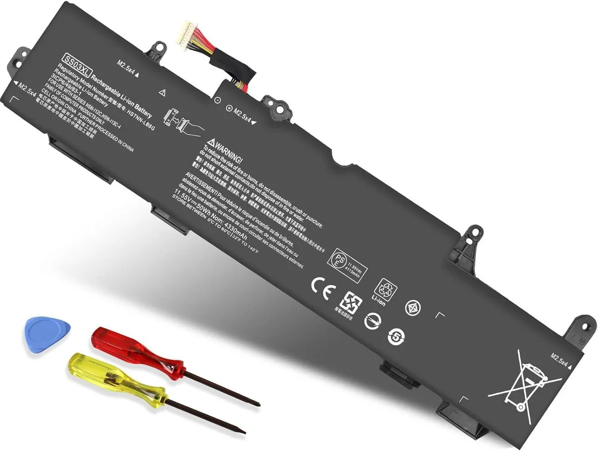 PISKEKAT PISKEKAT SS03XL 50Wh 3-cell laptop battery — product photo