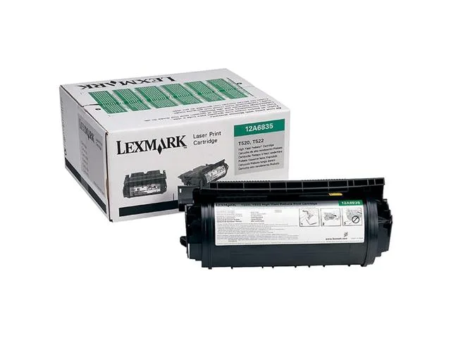 Lexmark Lexmark 12A6835 toner cartridge black 20000 pages — product photo