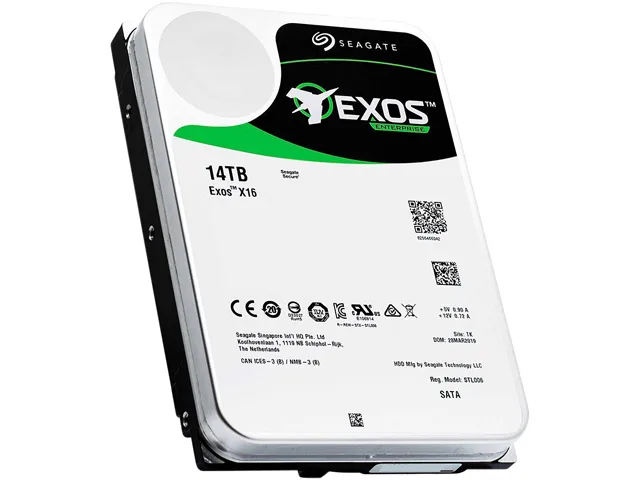 Seagate Seagate Exos X16 ST14000NM001G 14TB 7200 RPM 256MB SATA 6.0Gb/s 3.5" internal hard drive — product photo