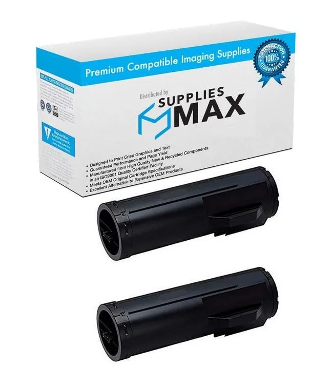 SuppliesMax SuppliesMax 106R02738_2PK High Yield Black Toner Cartridge 2-Pack 14400 Pages — product photo