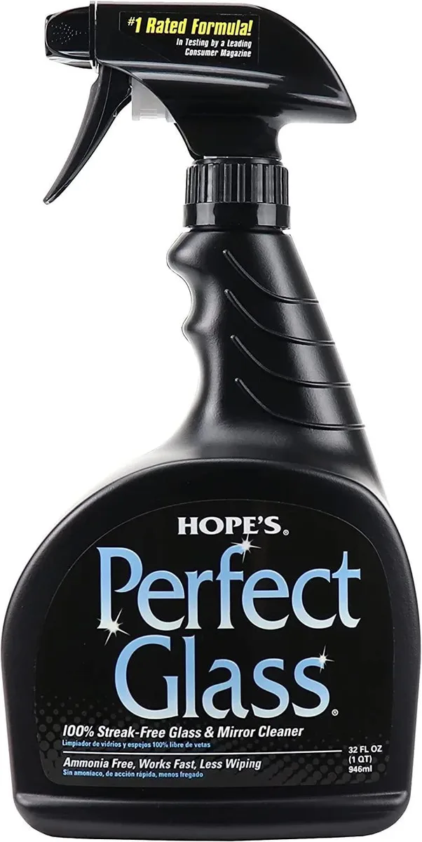  HOPE'S Perfect Glass Cleaner Spray 32 fl oz — product photo