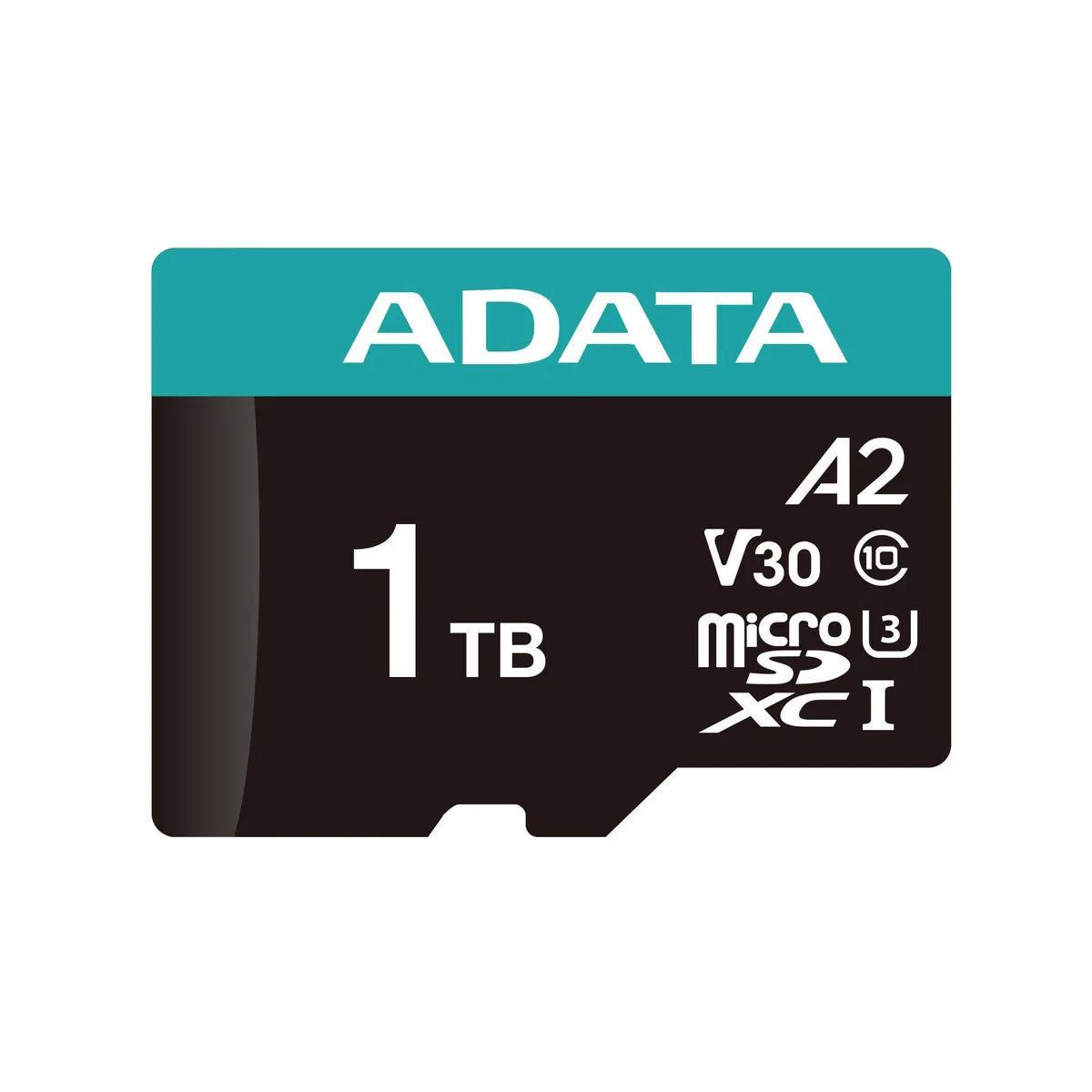 ADATA ADATA Premier Pro 1TB microSDXC CL10 UHS-I U3 V30 A2 memory card with SD Adapter — product photo