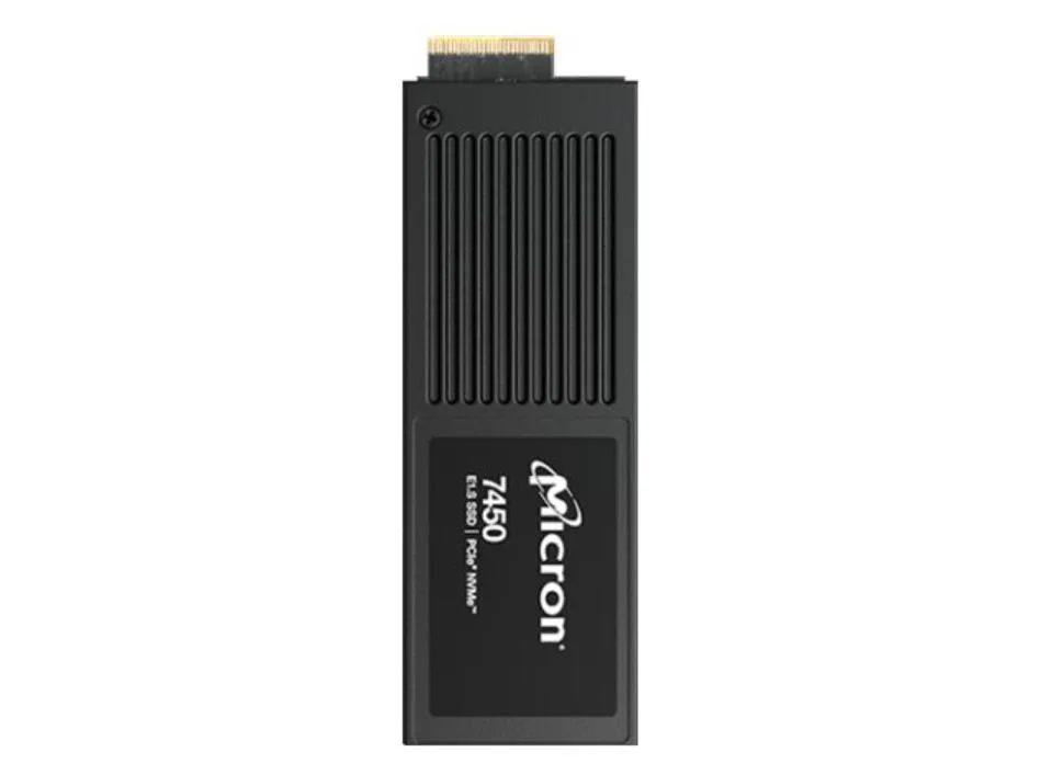 Crucial Crucial 3.84 TB Micron 7450 PRO encrypted internal SSD E1.S PCIe 4.0 (NVMe) — product photo